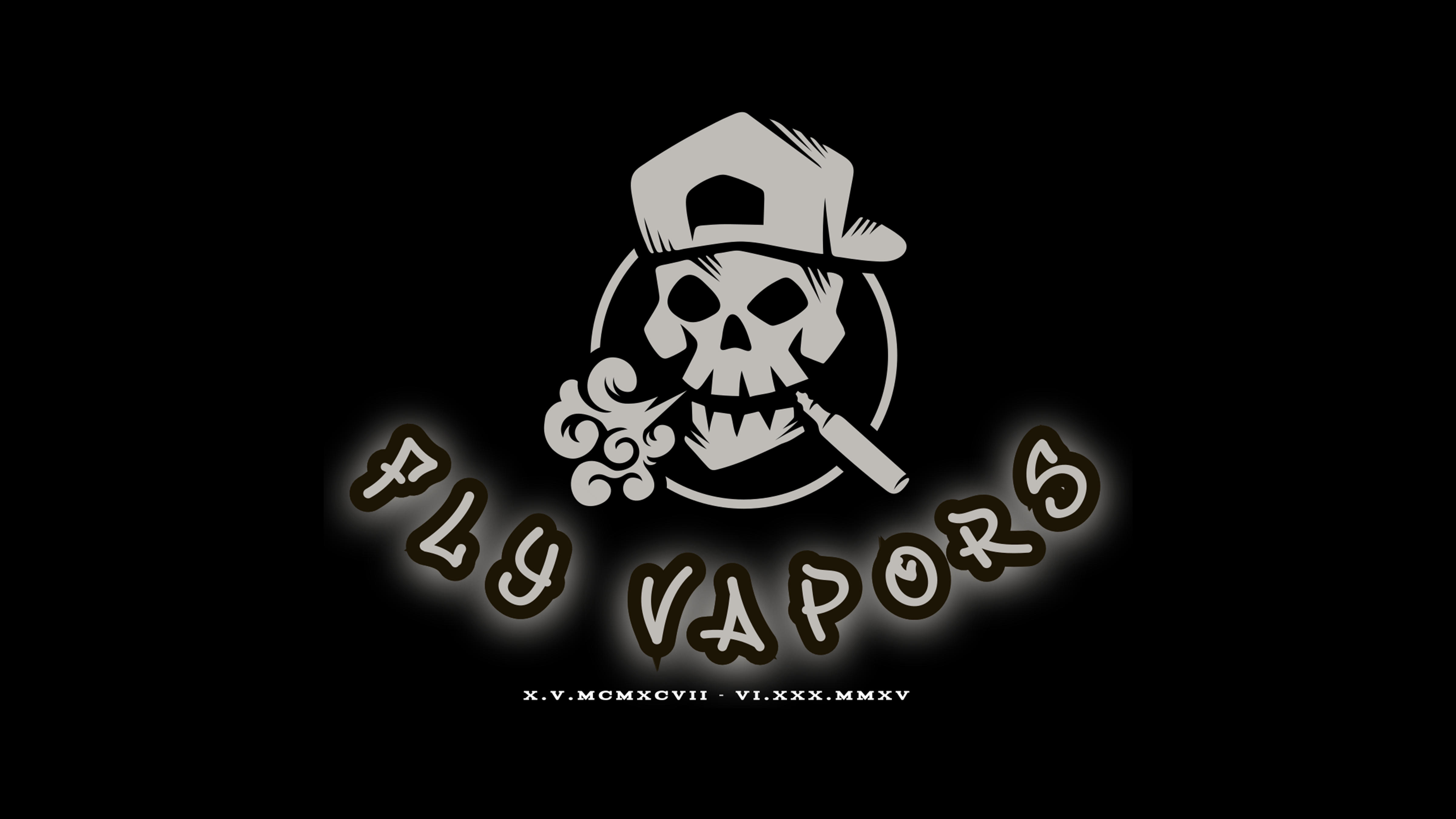Fly Vapors skull logo